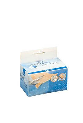 Wondpleister elastisch textiel 6 cm x 1 meter doosje