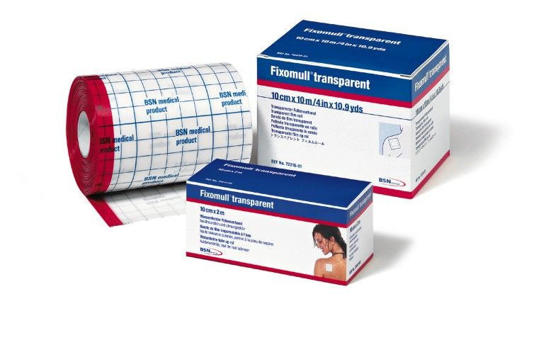 Fixomull transparant 5 cm x 10 meter