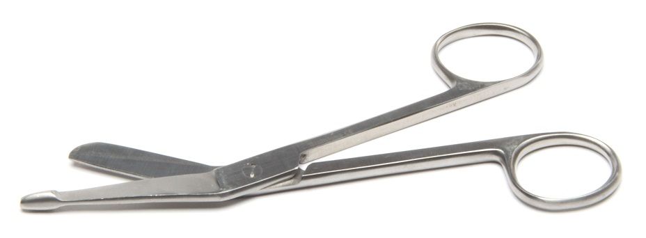 Lister verbandschaar 16 cm rvs uitvoering