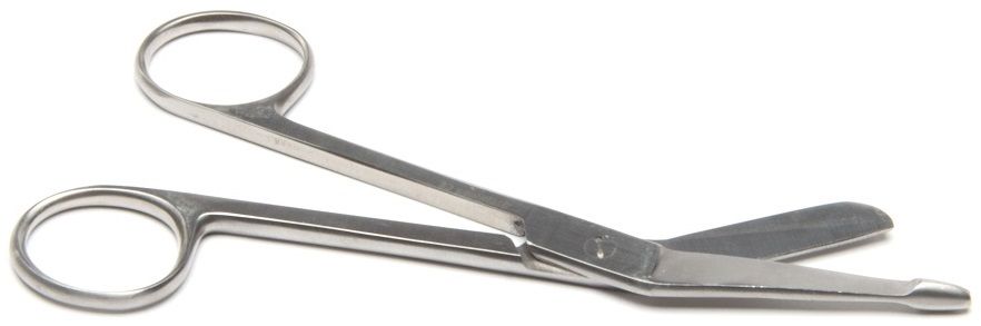 Lister verbandschaar 14 cm voor linkshandigen