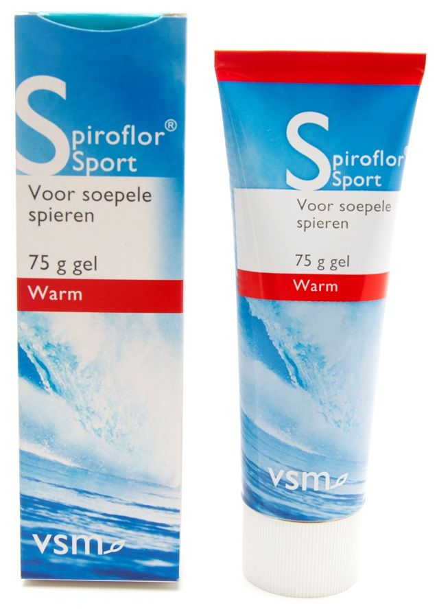 Spiroflor sportgel warm 75 gram