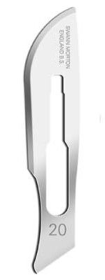Scalpel mesjes STERIEL nr.20 Swann-Morton à 5 stuks